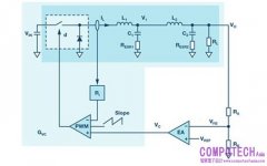 具有次級LC濾波器電流模式降壓轉換器的建模與控制