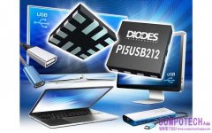 Diodes 公司的自適應 USB 2.0 訊號調節器 IC可節能並簡化系統設計