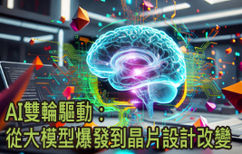  AI雙輪驅動：從大模型爆發到晶片設計改變