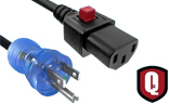 Q-Secure Locking Power Cords - Qualtek