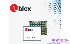 貿澤電子即日起供貨u-blox ZED-X20P全頻段高精度GNSS模組，為工業、UAV和機器人應用提供精準定位