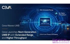 Ceva新一代UWB IP具有更遠的傳輸距離和更高的輸送量