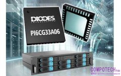 Diodes 公司的 PCIe® 7.0 時鐘產生器為下一代 AI 基礎設施實現低於 30fs的抖動