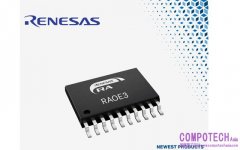 貿澤即日起開始供應適用於消費性電子與工業應用的全新Renesas RA0E3微控制器